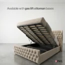 Available with gas lift ottoman bases.