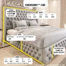ROME BED UPDATED DIMENSIONS