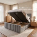 Solid Ottoman Storage