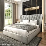 2026 New Dubai Palm Luxury Bed Frame