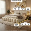 MARSHMALLOW BED DIMENSIONS