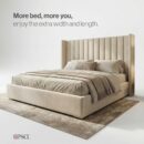 7ft Empire Emperor Bed Size Wingback (Special Emperor Edition) -1